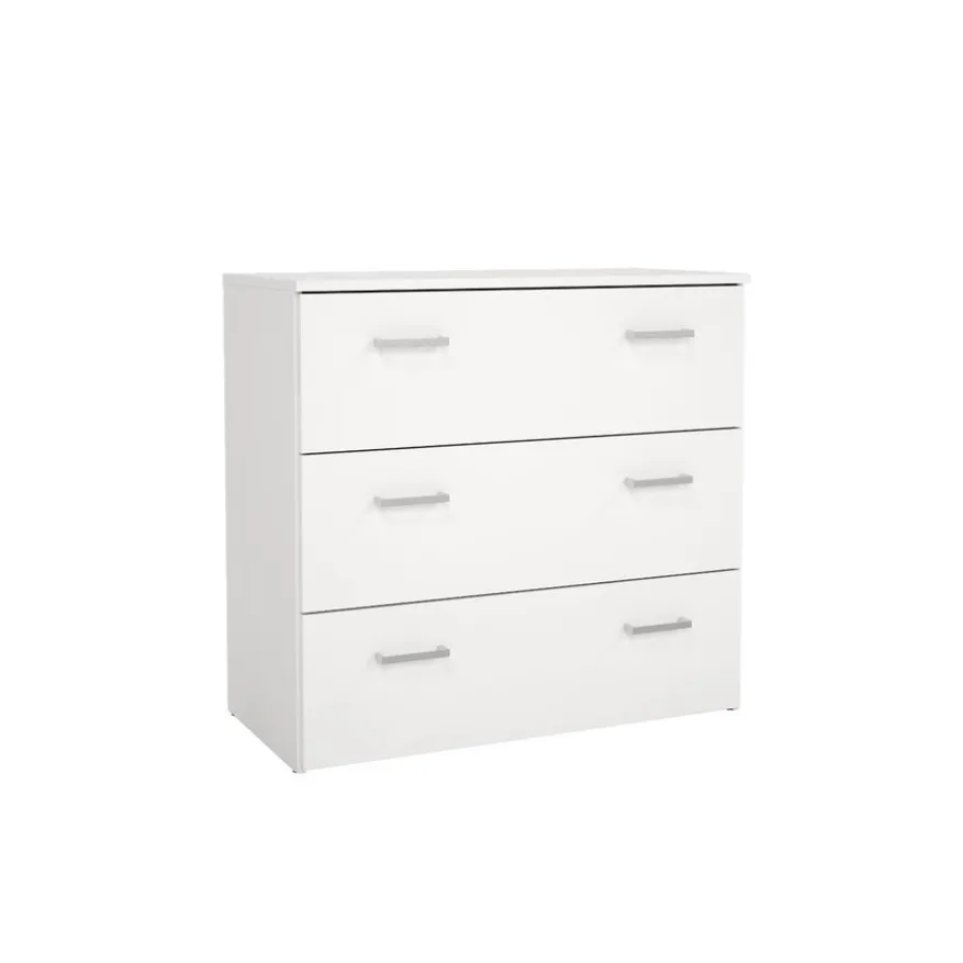 Ladekast Harper Wit - 75x70x36 cm