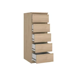 Ladekast Luna Eiken - 41x112x50 cm