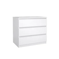 Ladekast Luna Hoogglans Wit - 77x71x50 cm