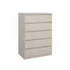 Ladekast Luna Taupe - 77x112x50 cm