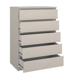 Ladekast Luna Taupe - 77x112x50 cm
