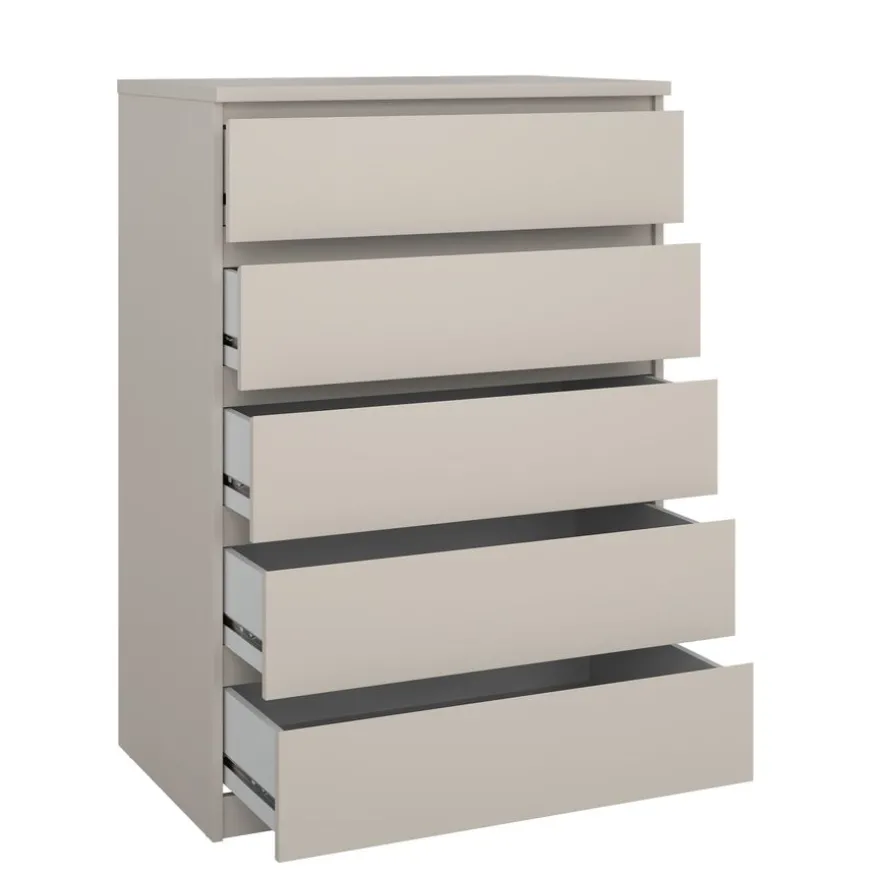 Ladekast Luna Taupe - 77x112x50 cm
