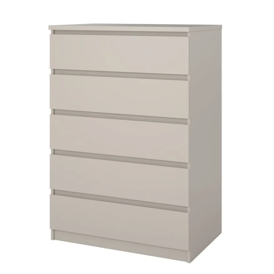 Ladekast Luna Taupe - 77x112x50 cm