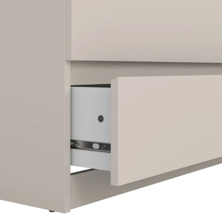 Ladekast Luna Taupe - 77x112x50 cm