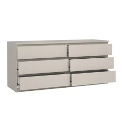 Ladekast Luna Taupe - 154x71x50 cm