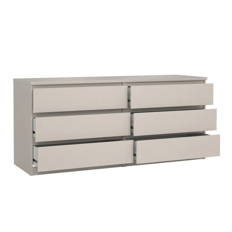 Ladekast Luna Taupe - 154x71x50 cm