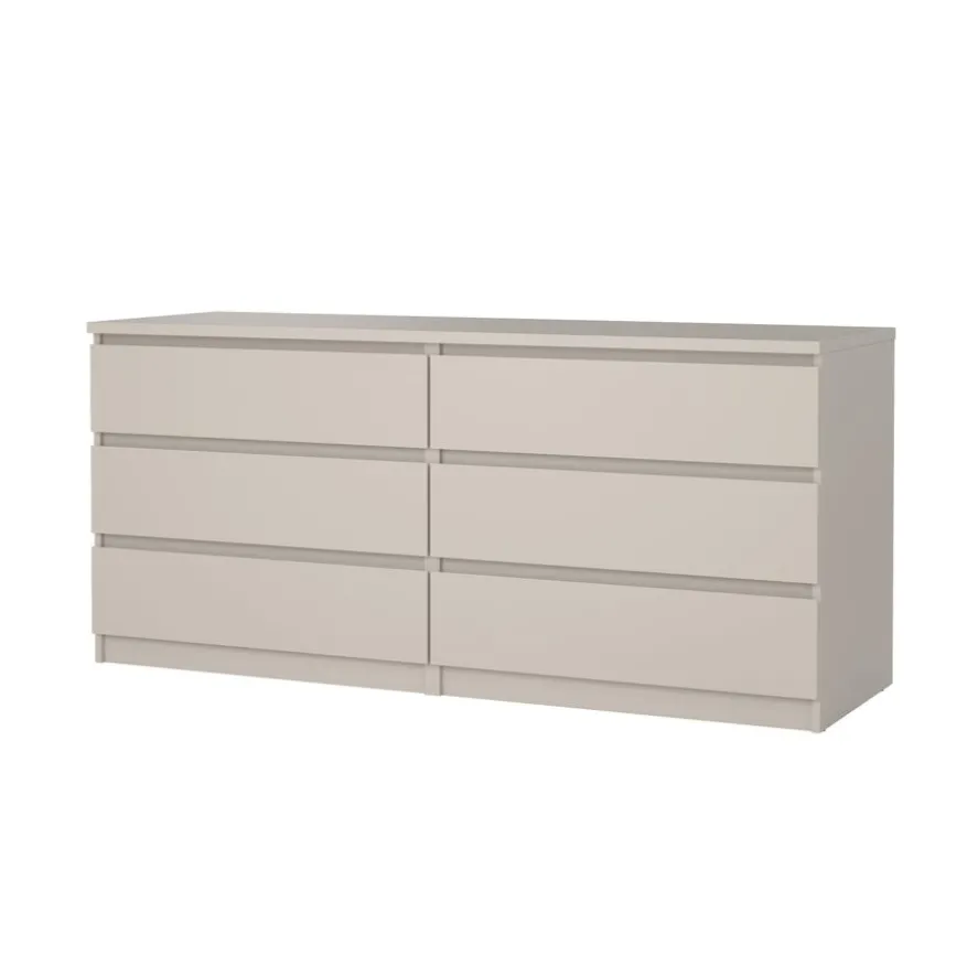 Ladekast Luna Taupe - 154x71x50 cm