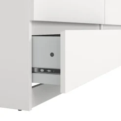 Ladekast Luna Wit - 154x71x50 cm
