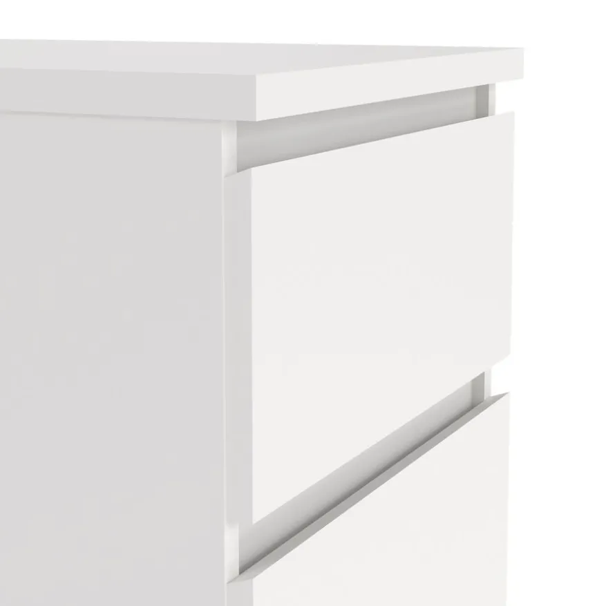 Ladekast Luna Wit - 41x112x50 cm