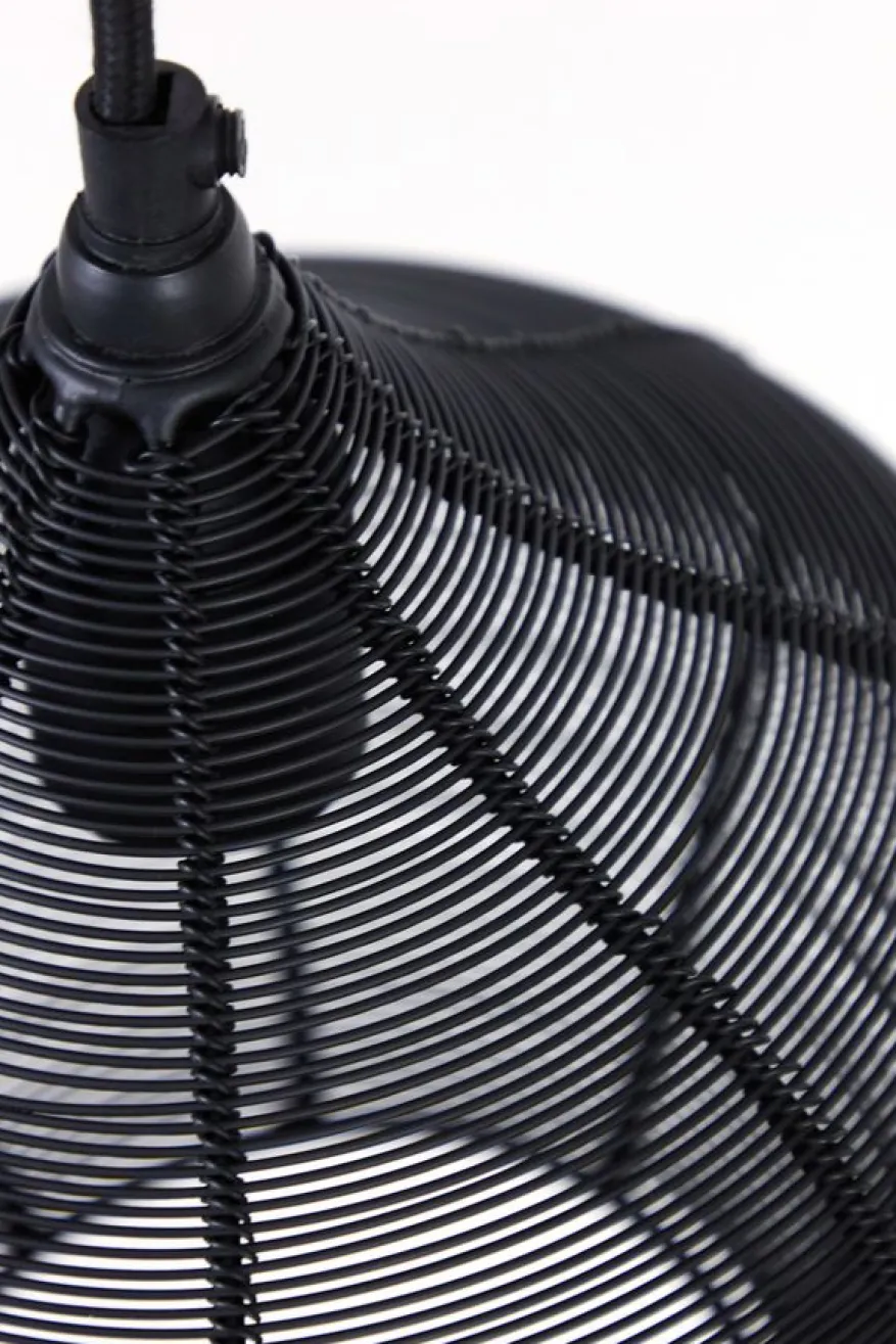 Light & Living Hanglamp Alvaro Zwart - 5 x E27 - 100 cm breed