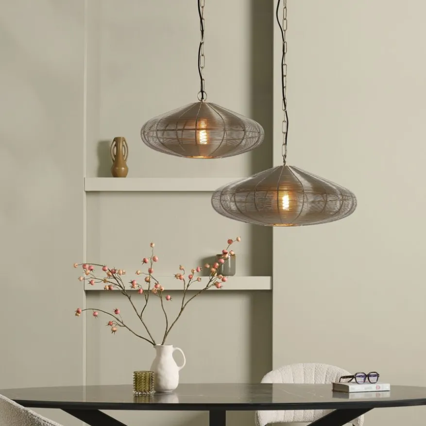 Light & living Hanglamp Bahoto Goud - E27 - Ø 51 cm