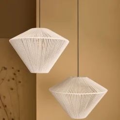 Light & Living Hanglamp Felida Crème - E27 - Ø 42 cm