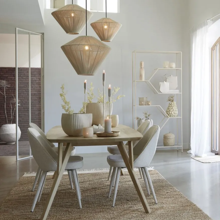 Light & Living Hanglamp Felida Crème - E27 - Ø 42 cm