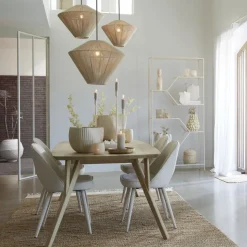 Light & Living Hanglamp Felida Crème - E27 - Ø 53 cm