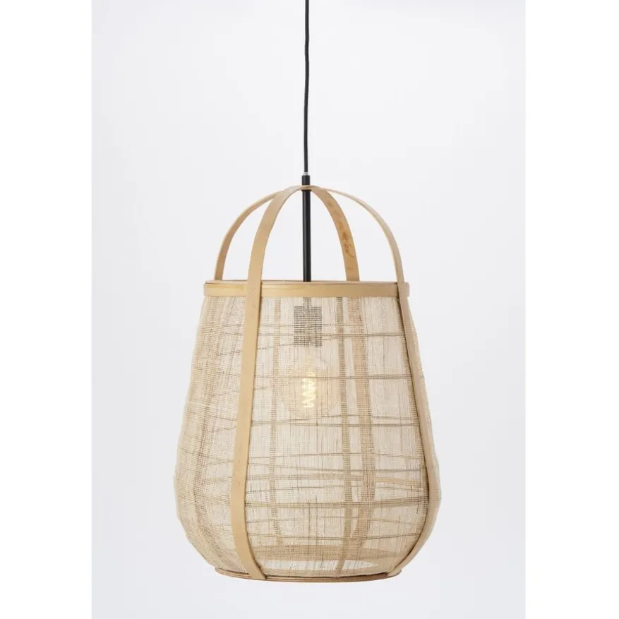 Light & Living Hanglamp Jacinto Naturel - E27 - Ø 42 cm