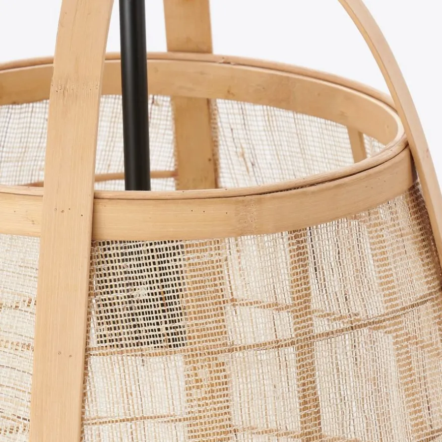 Light & Living Hanglamp Jacinto Naturel - E27 - Ø 38 cm