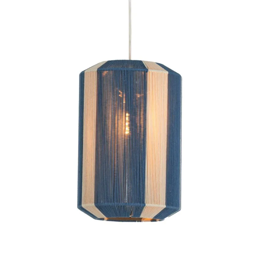 Light & Living Hanglamp Kozana Blauw - E27 - Ø 30 cm