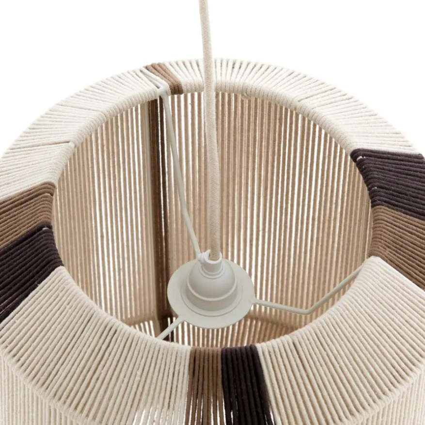 Light & Living Hanglamp Kozana Crème - E27 - Ø 36 cm
