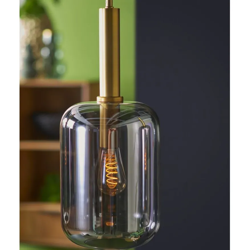 Light & Living Hanglamp Lekar Goud - 3 x E27 - 100 cm breed