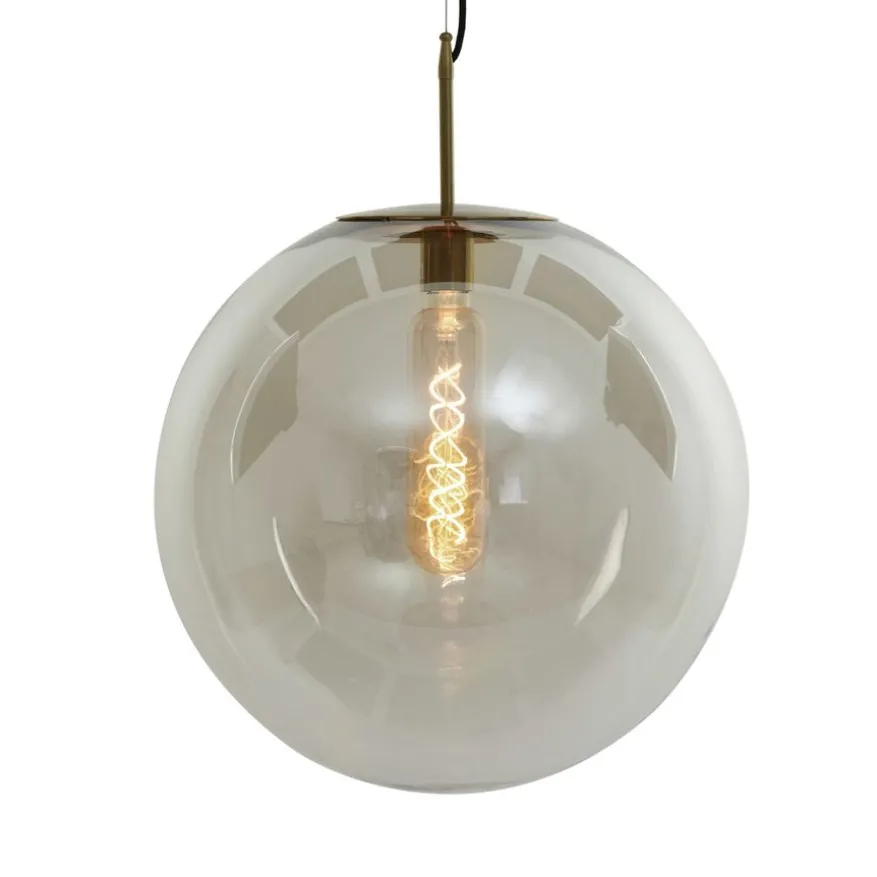Light & Living Hanglamp Medina Transparant - E27 - Ø 48 cm
