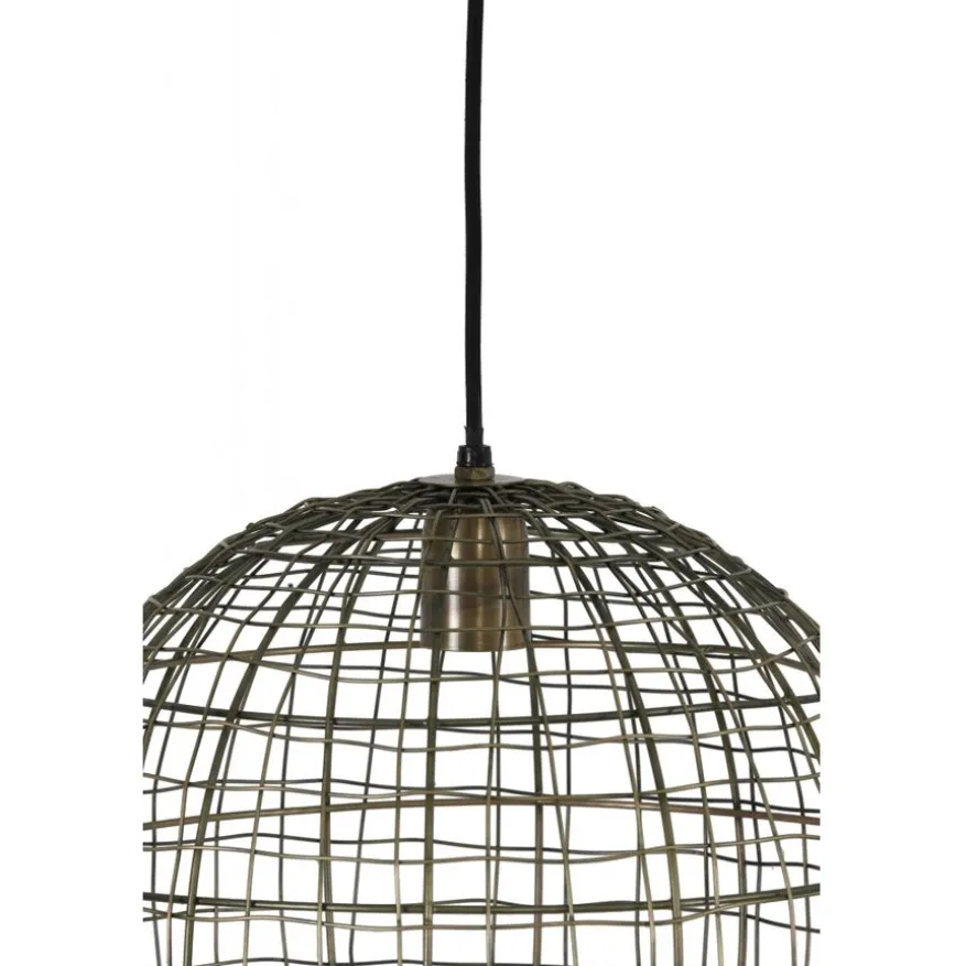 Light & Living Hanglamp Mirana Brons - E27 - Ø 35 cm