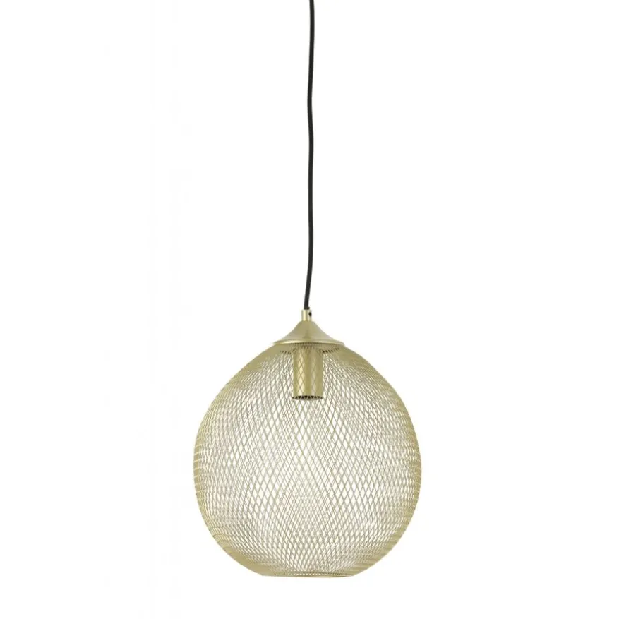 Light & Living Hanglamp Moroc Goud - E27 - Ø 30 cm