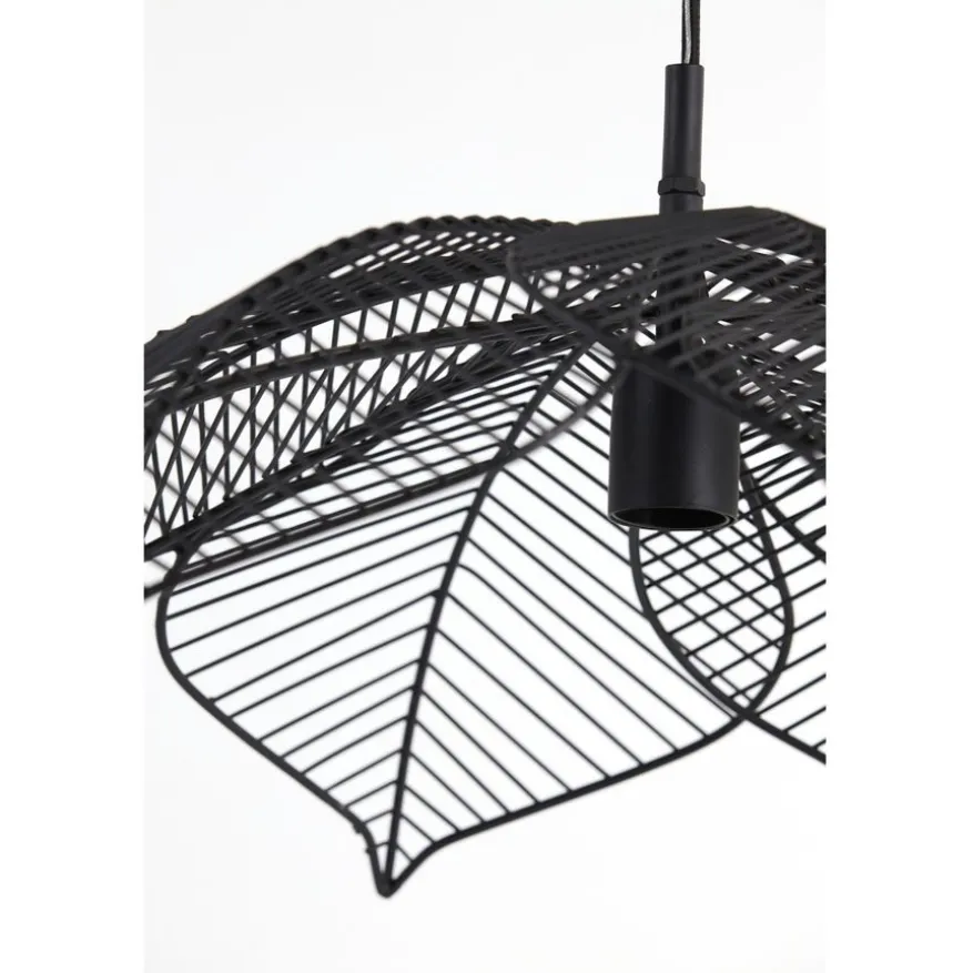 Light & Living Hanglamp Pavas Zwart - E27 - Ø 54 cm