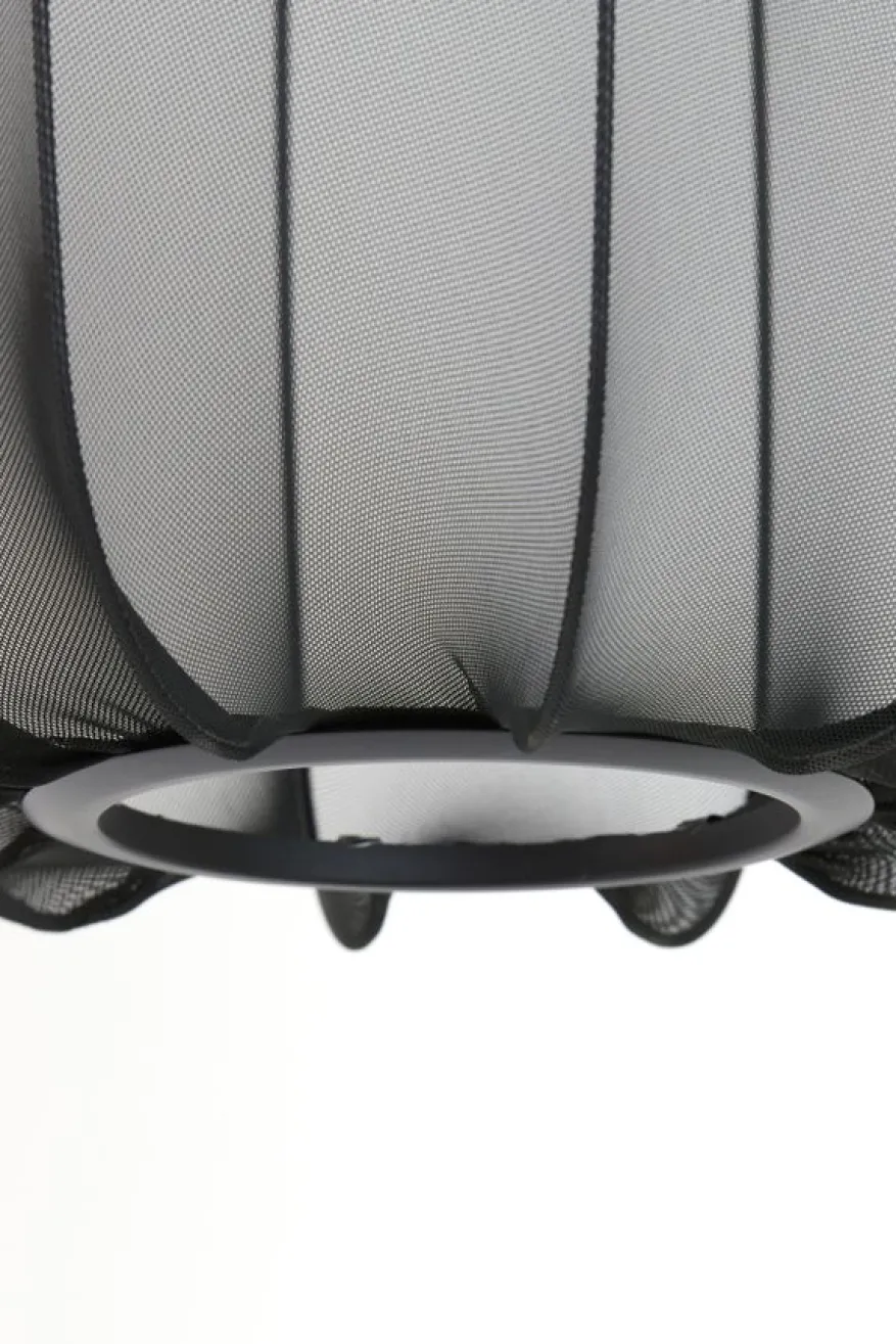 Light & Living Hanglamp Plumeria Zwart - E27 - Ø 40 cm