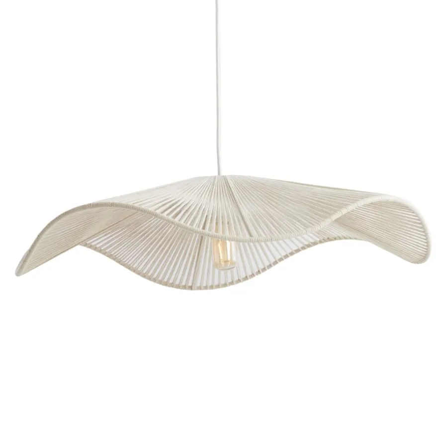 Light & Living Hanglamp Rafa Crème - E27 - Ø 70 cm