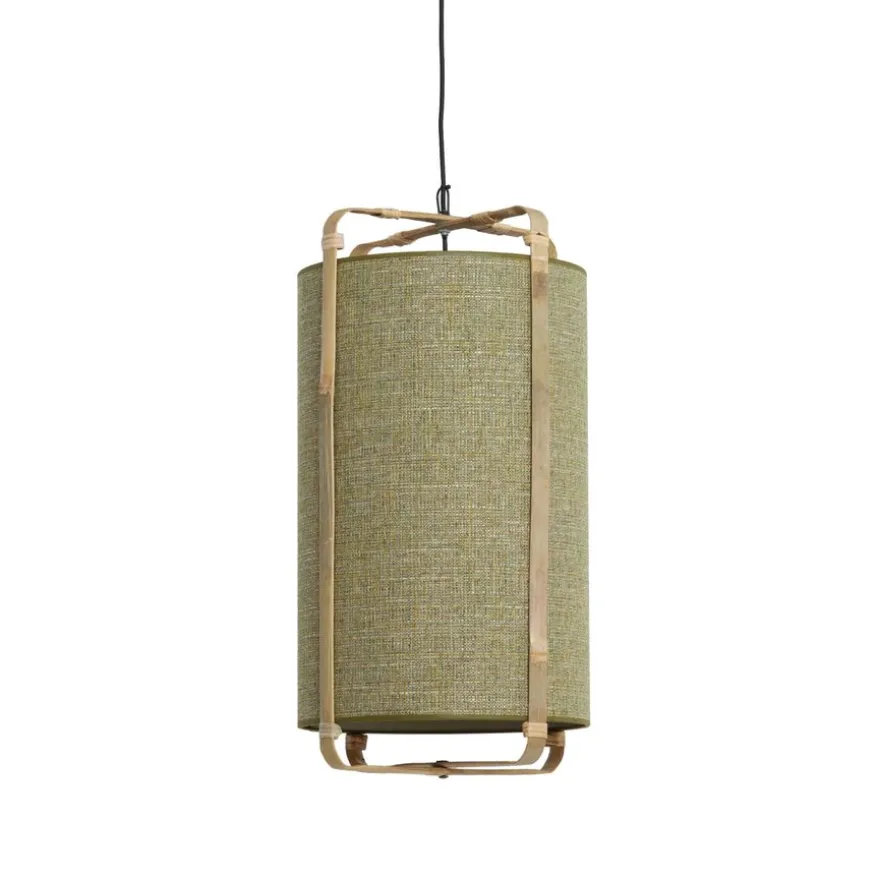 Light & Living Hanglamp Sendai Groen - E27 - Ø 27 cm