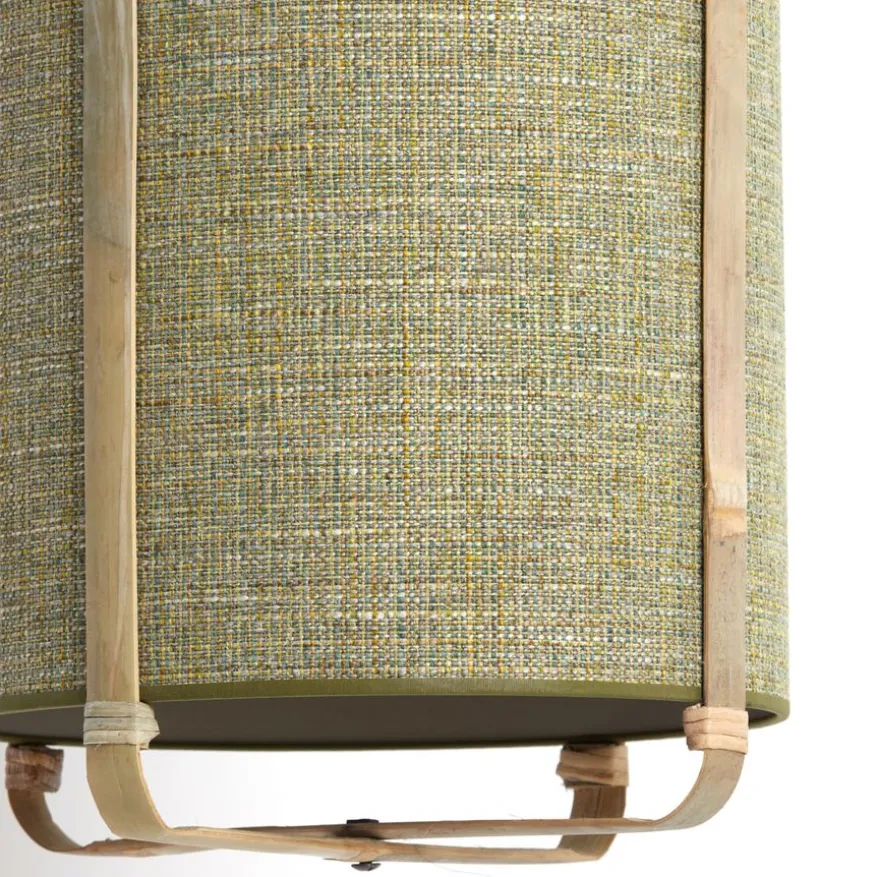 Light & Living Hanglamp Sendai Groen - E27 - Ø 27 cm
