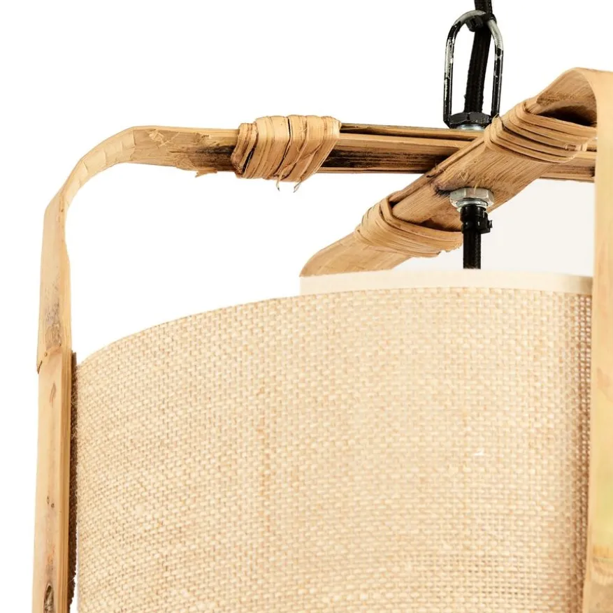Light & Living Hanglamp Sendai Zand - E27 - Ø 37 cm