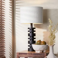 Light & Living Lampenkap Bolero Wit - 20x15x20 cm