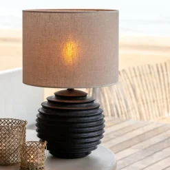 Light & Living Lampenkap Breska Beige - 40x30x40 cm