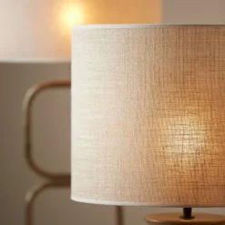 Light & Living Lampenkap Breska Beige - 25x18x25 cm