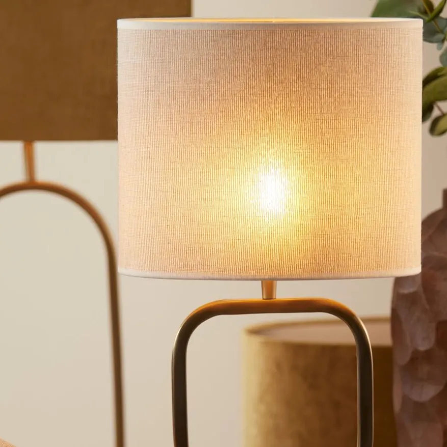 Light & Living Lampenkap Breska Beige - 25x18x25 cm