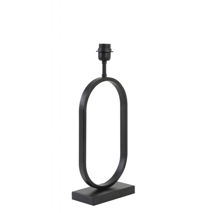 Light & Living Lampenvoet Jamiri Zwart - E27 - 45 cm hoog