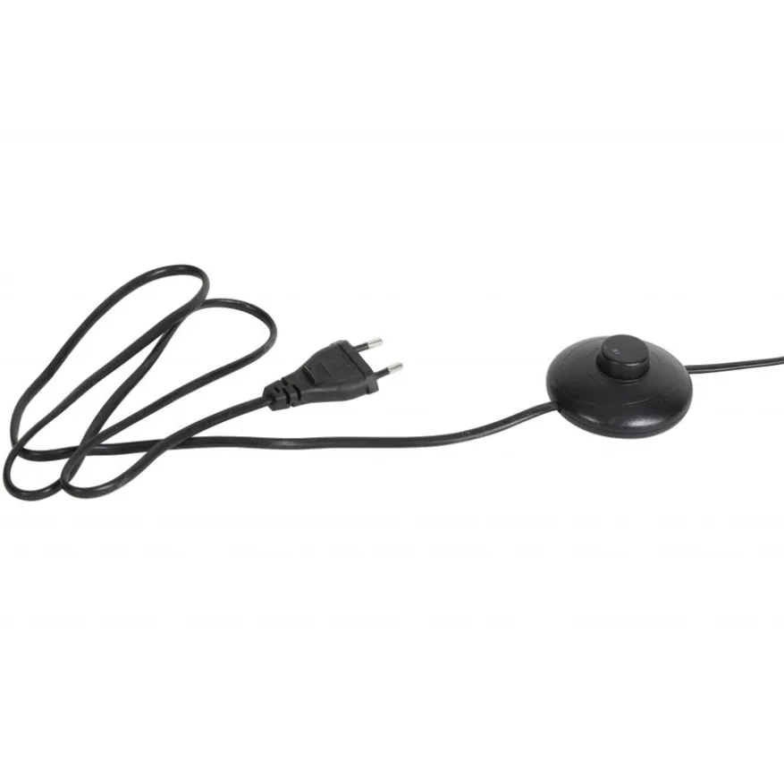 Light & Living Lampenvoet Jamiri Zwart - E27 - 142 cm hoog