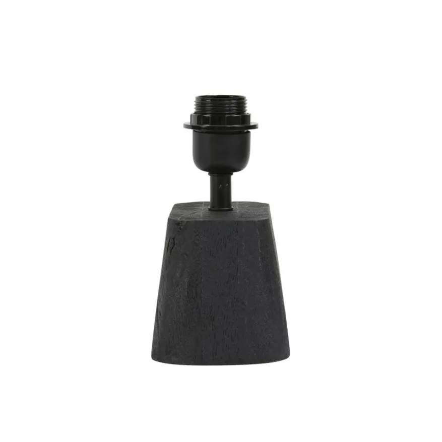 Light & Living Lampenvoet Kardan Zwart - E27 - 21 cm hoog