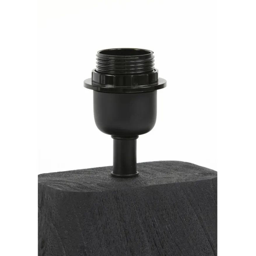 Light & Living Lampenvoet Kardan Zwart - E27 - 21 cm hoog