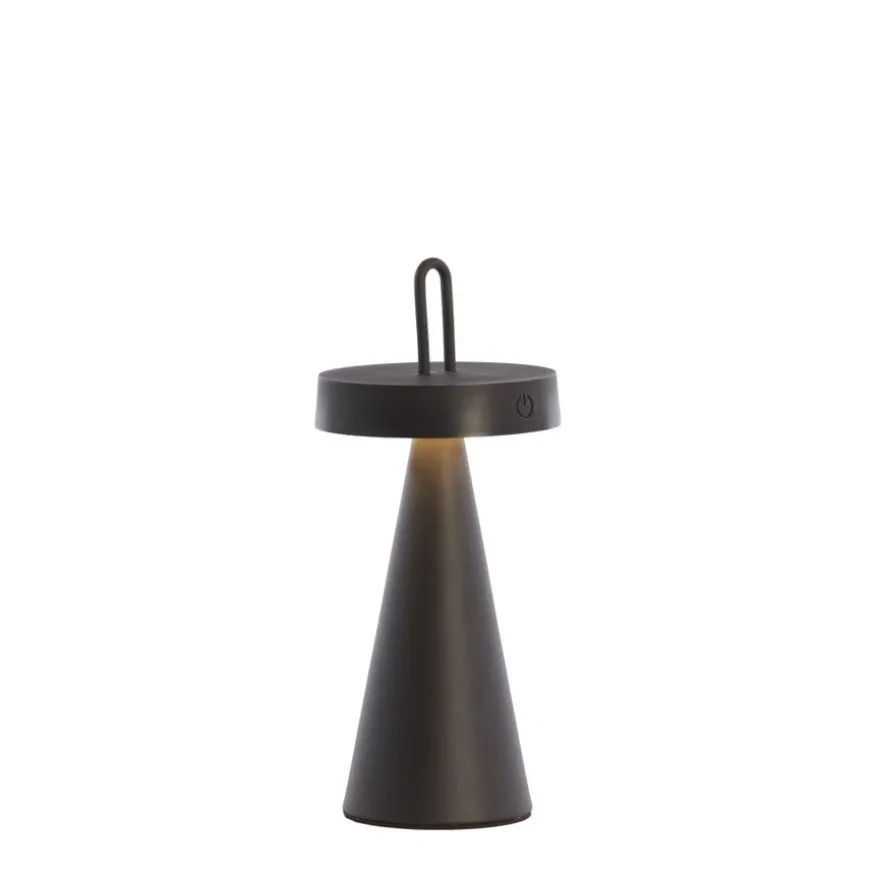 Light & Living Tafellamp Ankenta Zwart - LED - 29 cm hoog