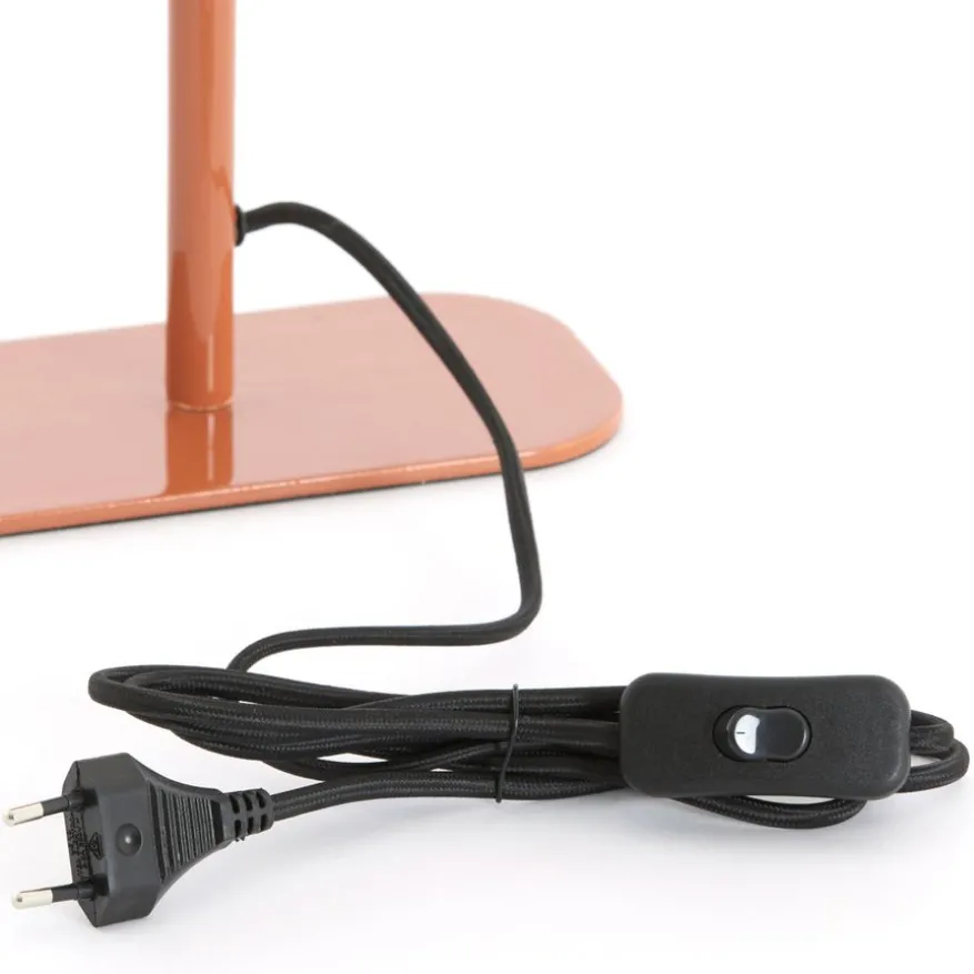 Light & Living Tafellamp Elenie Oranje - E27 - 36 cm hoog
