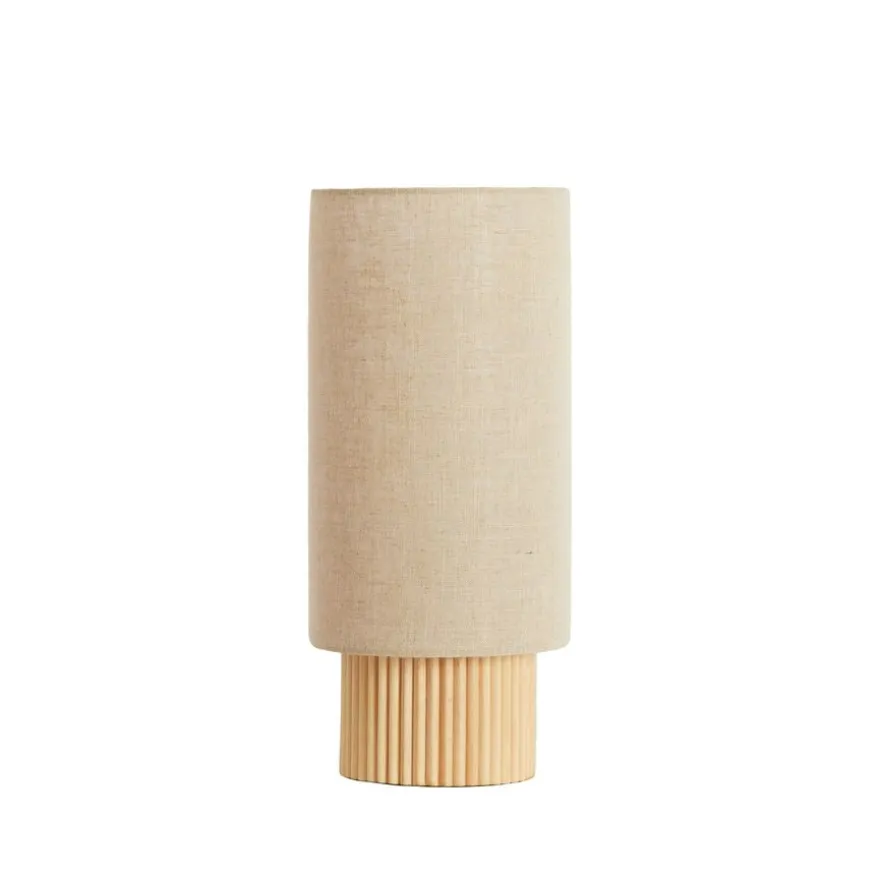 Light & Living Tafellamp Laslo Naturel - E27 - 45 cm hoog
