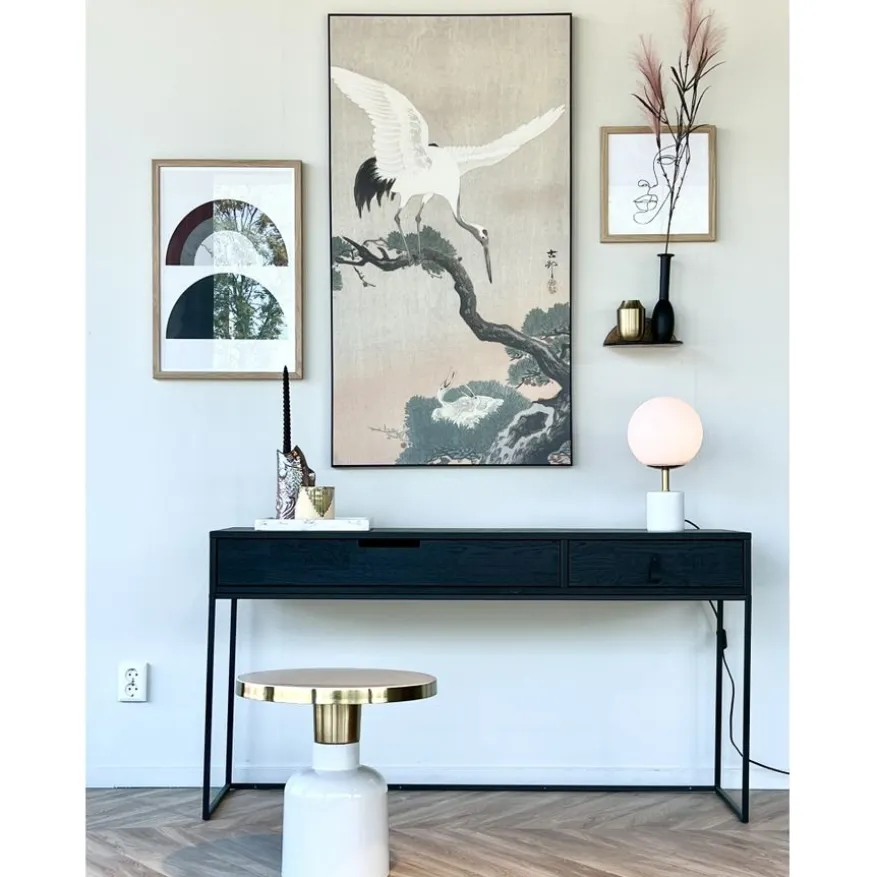 Light & Living Tafellamp Medina Wit - E27 - 35 cm hoog