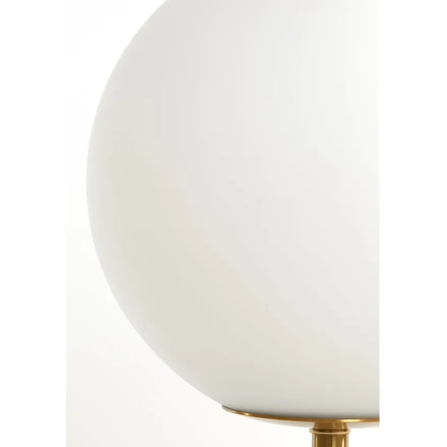 Light & Living Tafellamp Medina Wit - E27 - 35 cm hoog