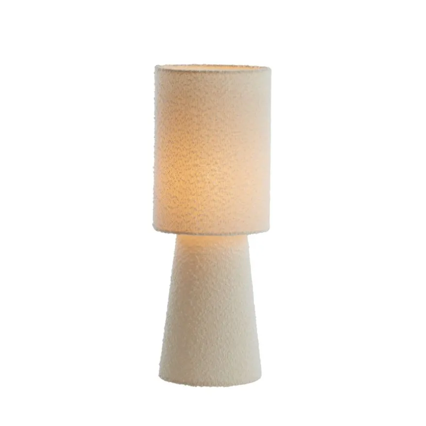 Light & Living Tafellamp Mikkel Crème - E27 - 58 cm hoog