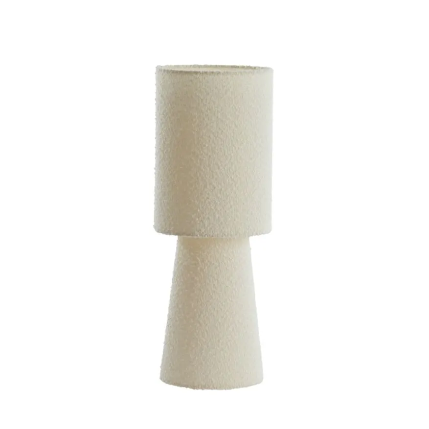 Light & Living Tafellamp Mikkel Crème - E27 - 58 cm hoog