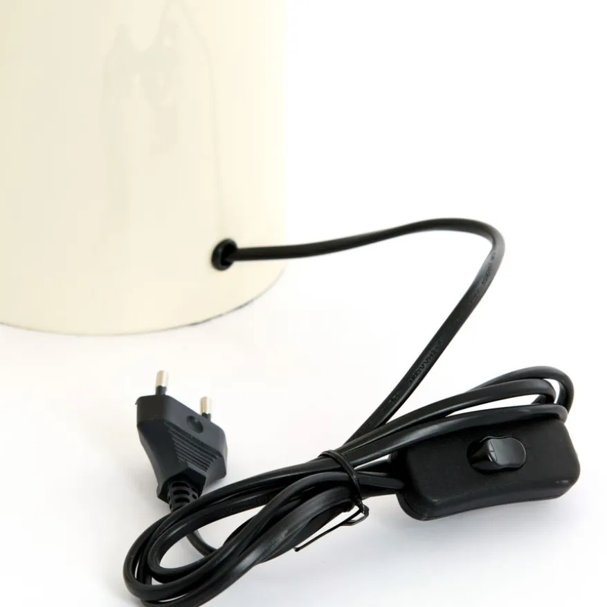 Light & Living Tafellamp Tolima Crème - E27 - 35 cm hoog
