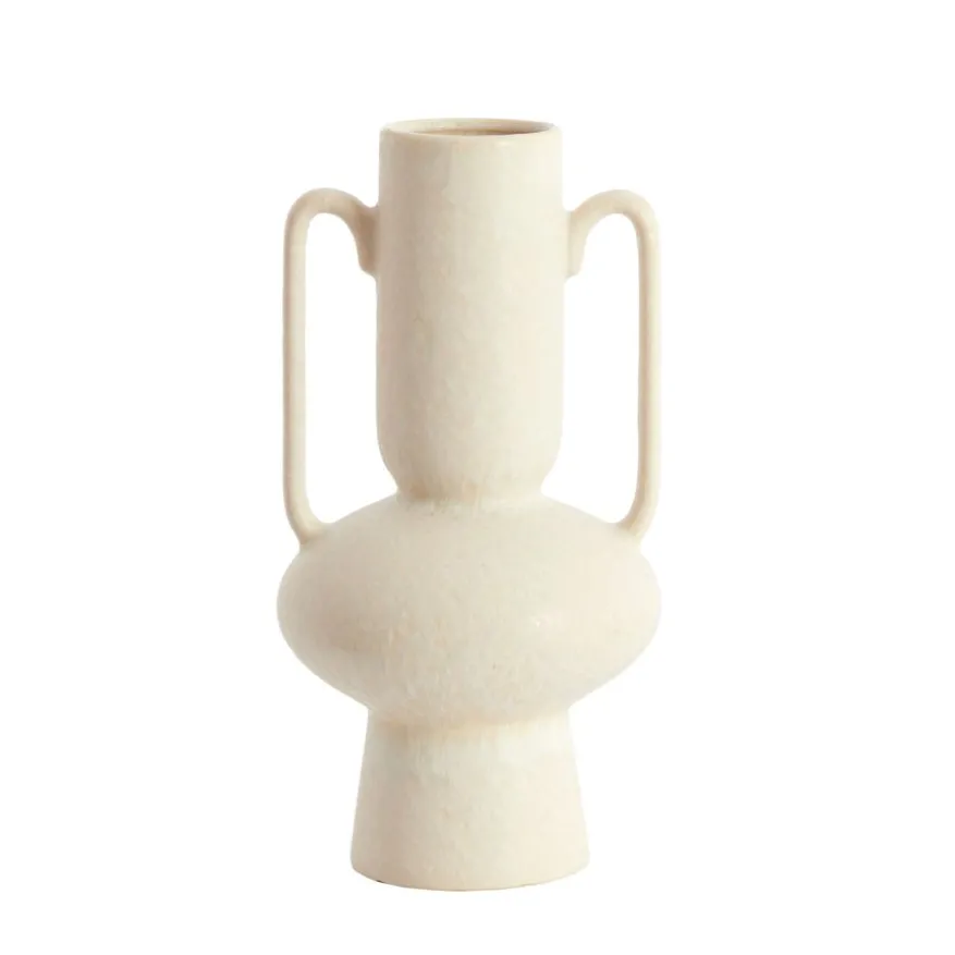 Light & Living Vaas Otaru Crème - 40 cm hoog