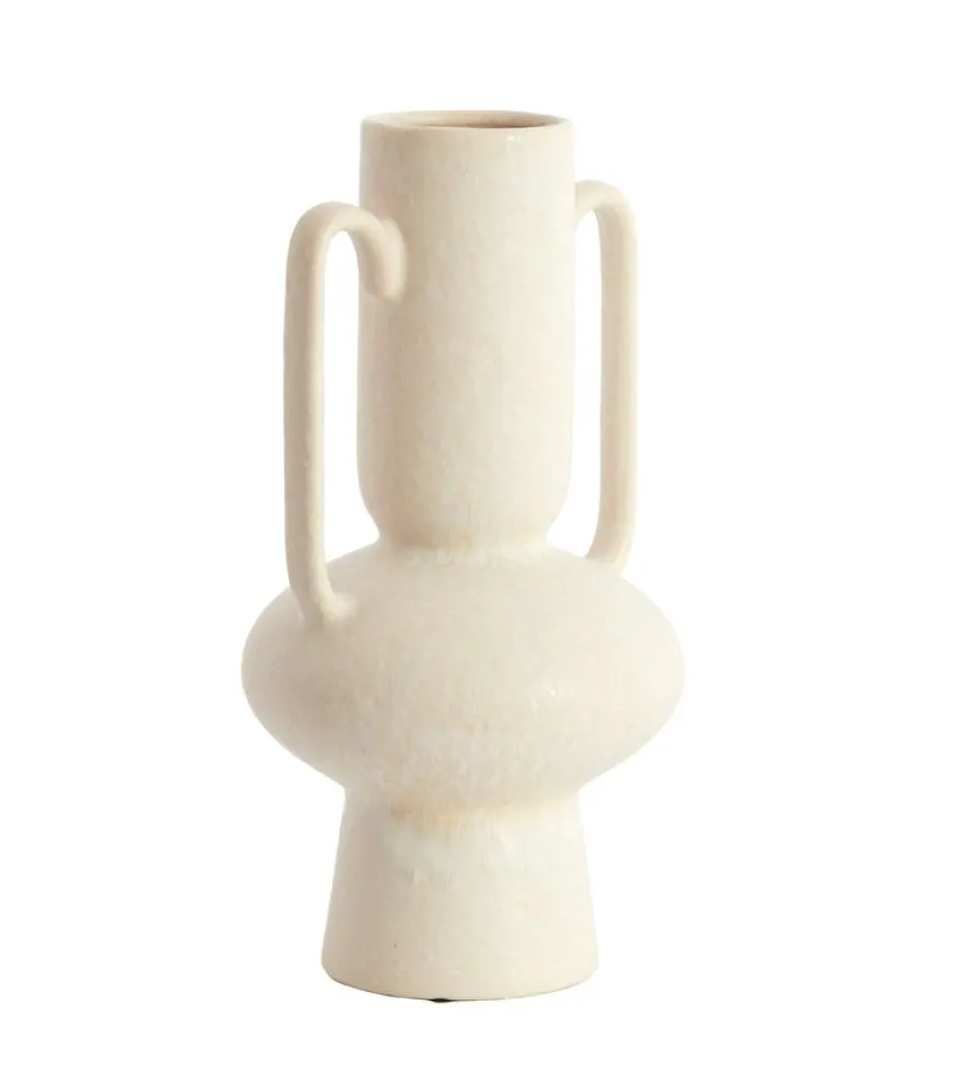 Light & Living Vaas Otaru Crème - 40 cm hoog